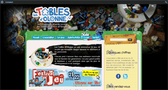 Desktop Screenshot of lestablesdolonne.fr